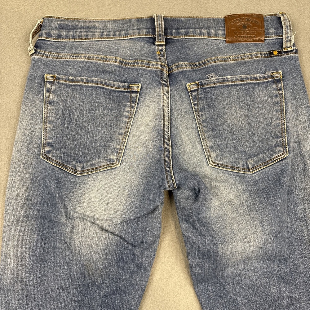 Lucky Brand Charlie Skinny Jeans Women's 2/26 Reg Stretch whiskering